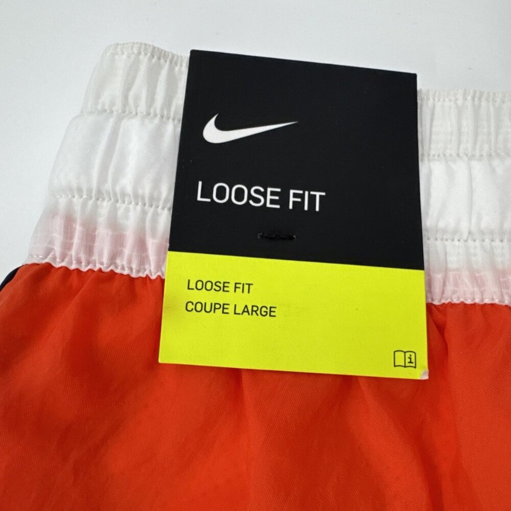 Nike Windbreaker Pants Mens XL Orange Dri Fit Loose Lined Saleman Sample NEW - Picture 5 of 12